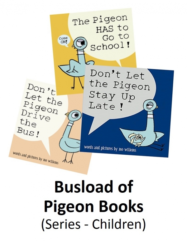Busload of Pigeon Books<br> <b><font color='red'>(Series - Children)</font></b>